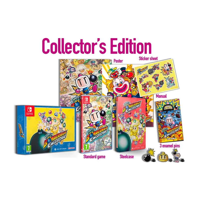 Super Bomberman Collection Collector's Edition (Switch)