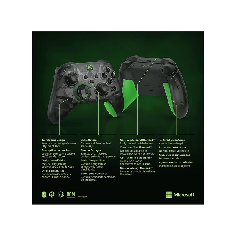Xbox Wireless Controller 20th Anniversary Special Edition (QAU-00045)