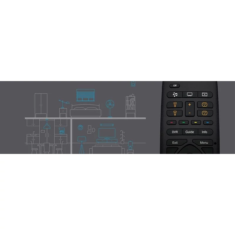 Logitech Harmony Companion Remote Control + Hub (915-000240)