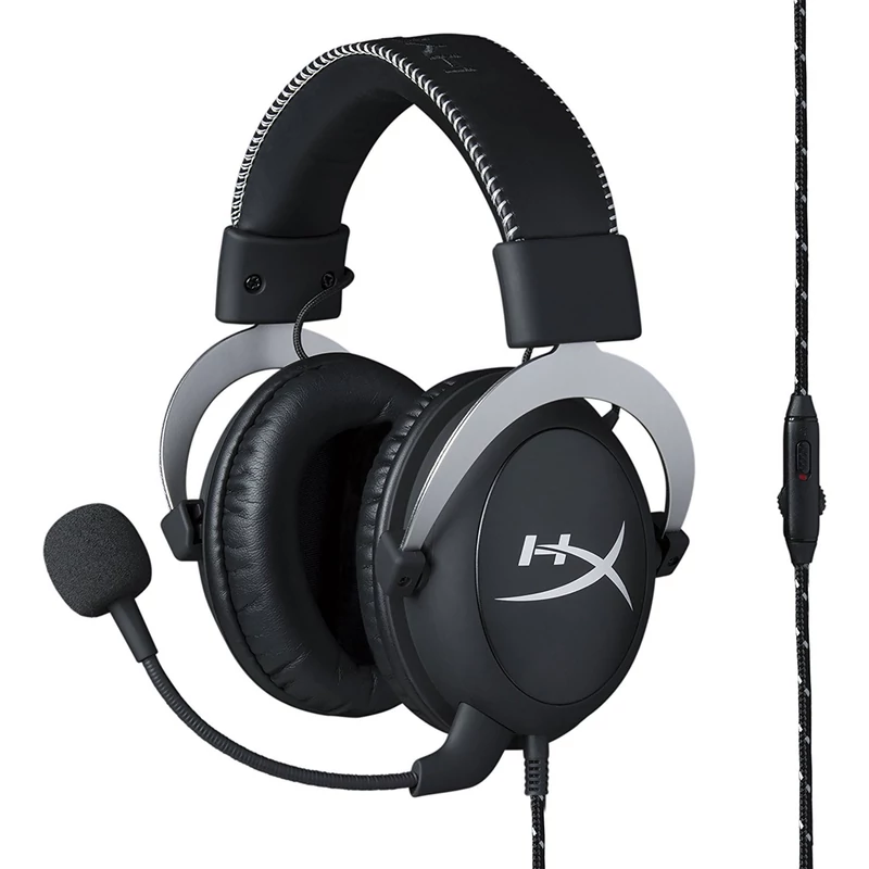 Kingston HyperX Cloud Pro Gaming Headset Silver (HX-HSCL-SR/NA) 