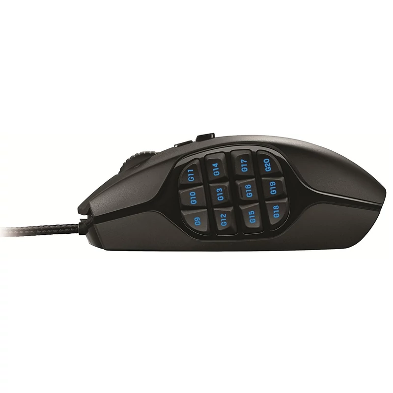 Logitech G600 MMO Gaming optikai egér  USB (	910-003624)