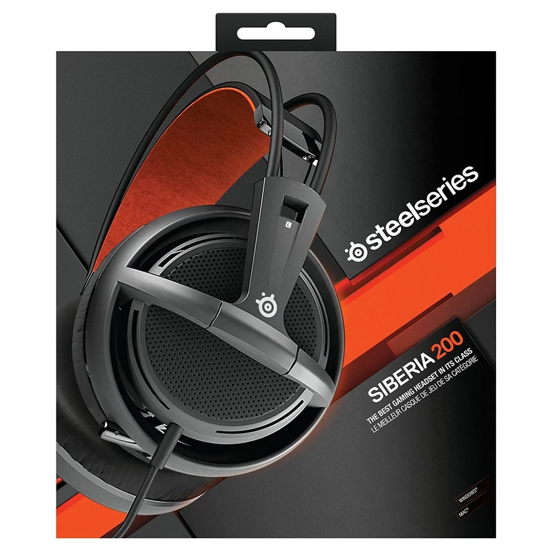SteelSeries Siberia 200 Fekete (5113)