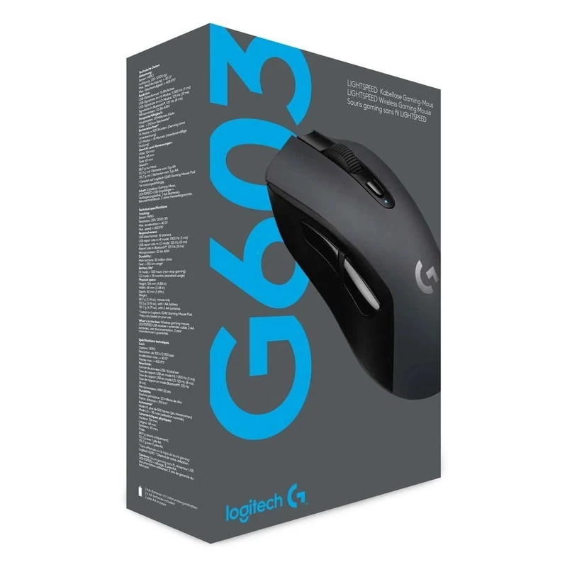 Logitech G603 Lightspeed vezeték nélküli gaming egér (910-005101)
