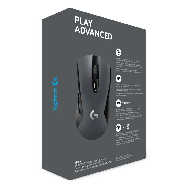 Logitech G603 Lightspeed vezeték nélküli gaming egér (910-005101)