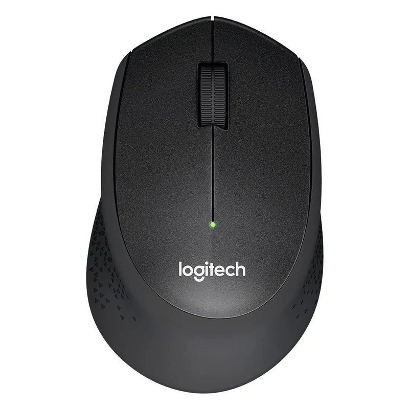Logitech M330 Silent Plus vezeték nélküli egér - Fekete (910-004909)