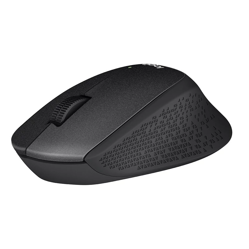 Logitech M330 Silent Plus vezeték nélküli egér - Fekete (910-004909)
