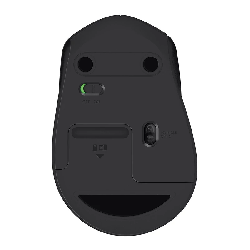 Logitech M330 Silent Plus vezeték nélküli egér - Fekete (910-004909)