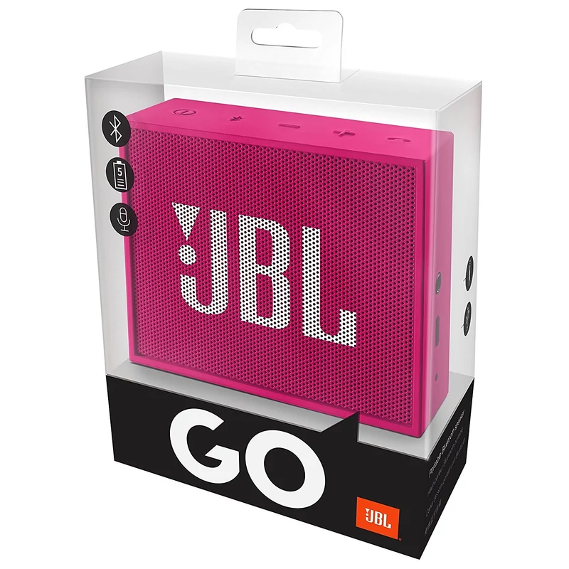 JBL GO hordozható bluetooth hangszóró - Rózsaszín