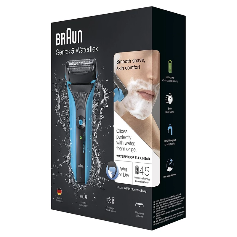 Braun Series 5 Waterflex WF2s borotva - Kék