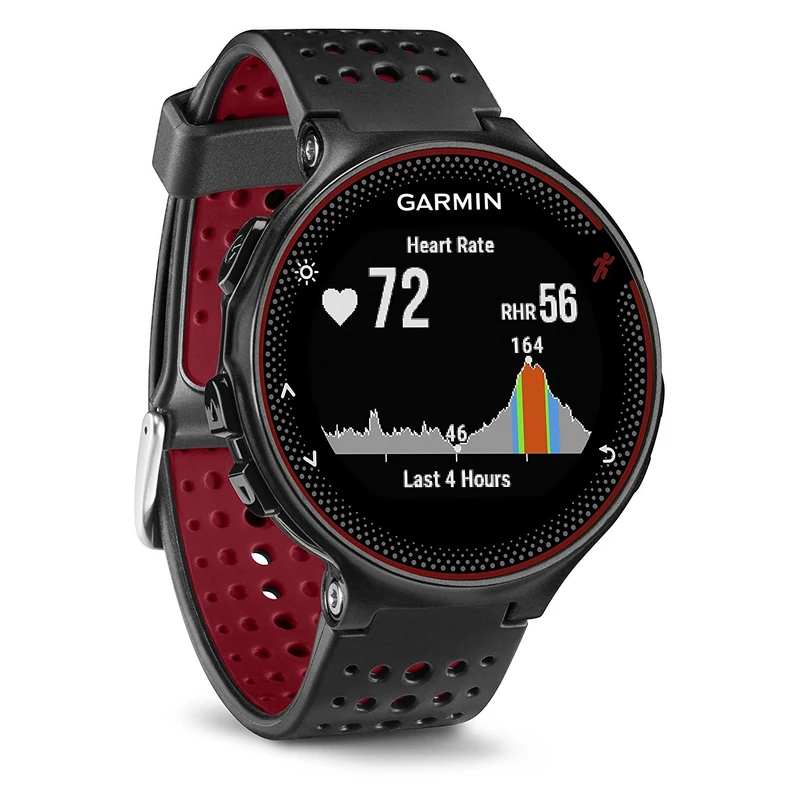 Garmin Forerunner 235 aktivitásmérő sportóra - Fekete/Vörös (010-03717-71)