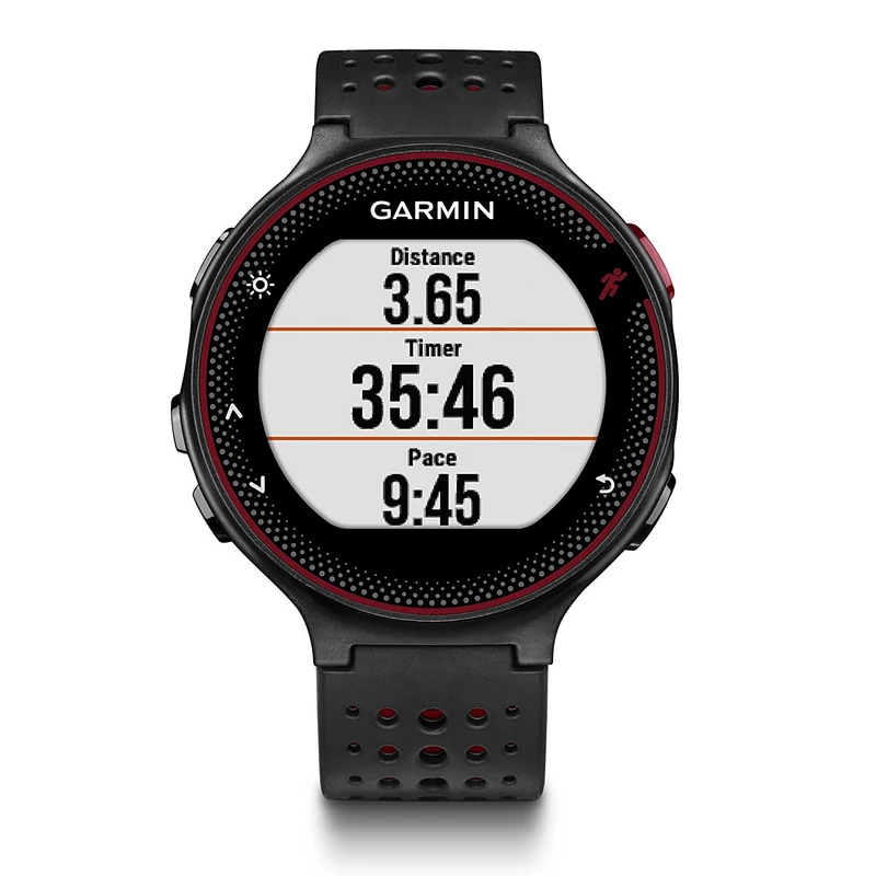 Garmin Forerunner 235 aktivitásmérő sportóra - Fekete/Vörös (010-03717-71)