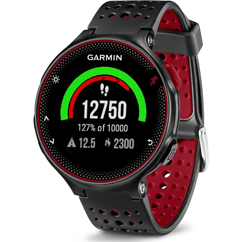 Garmin Forerunner 235 aktivitásmérő sportóra - Fekete/Vörös (010-03717-71)