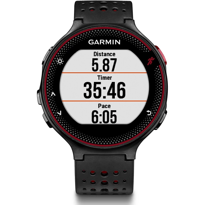 Garmin Forerunner 235 aktivitásmérő sportóra - Fekete/Vörös (010-03717-71)