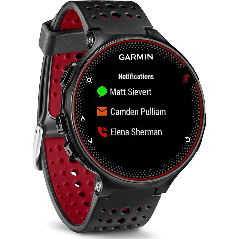 Garmin Forerunner 235 aktivitásmérő sportóra - Fekete/Vörös (010-03717-71)