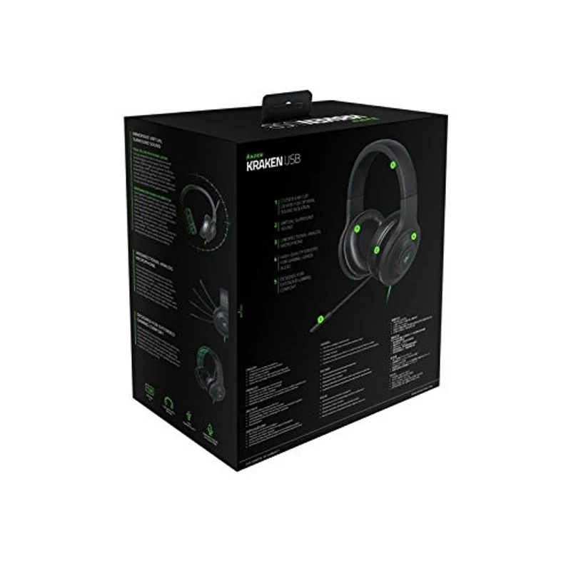 Razer Kraken USB Headset (RZ04-01200100-R3M1) 
