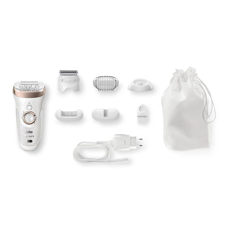 Braun Silk-épil 9 SE9561 Skin Spa WET&DRY epilátor, 6 kiegészítő - Bronz (SE9561)