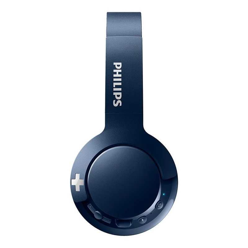Philips Bass + Bluetooth Fejhallgató Kék (SHB3075BL)