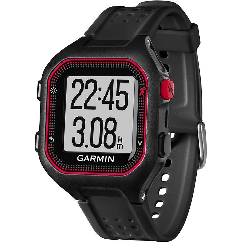 Garmin Forerunner 25 - Fekete/Piros (010-01353-10) 