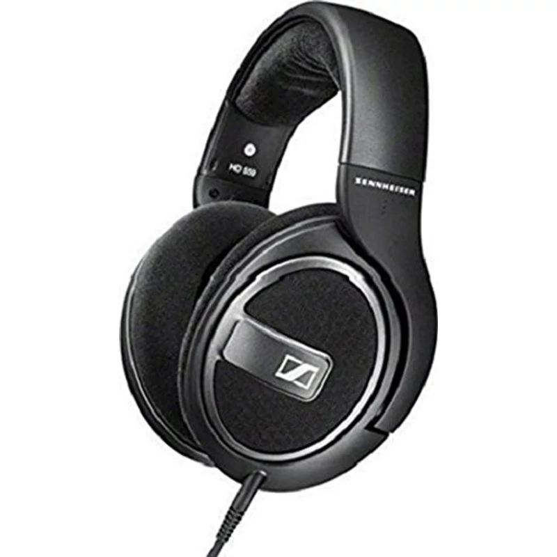 Sennheiser HD 559 nyitott fejhallgató - Fekete (506828)
