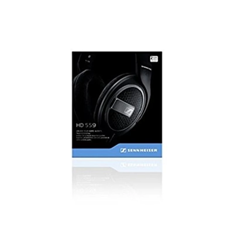 Sennheiser HD 559 nyitott fejhallgató - Fekete (506828)