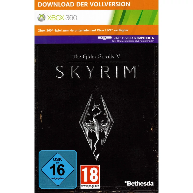 The Elder Scrolls V: Skyrim letöltő kód