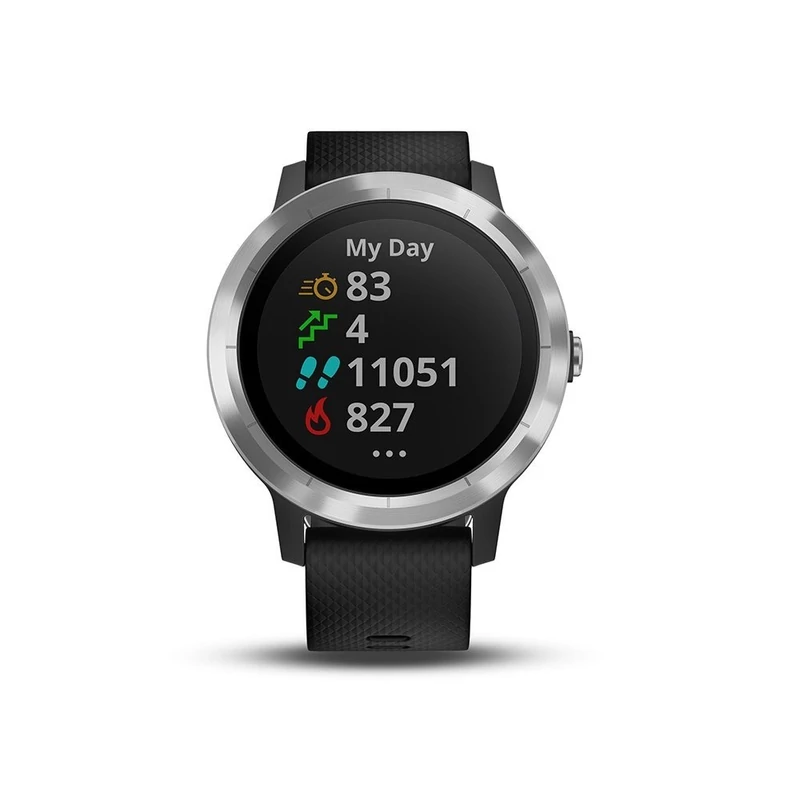 Garmin VívoActive 3 - Fekete/Ezüst (010-01769-00)