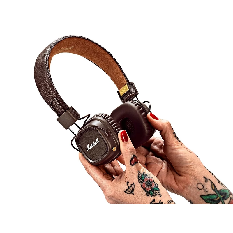 Marshall Major II Bluetooth fejhallgató - BARNA