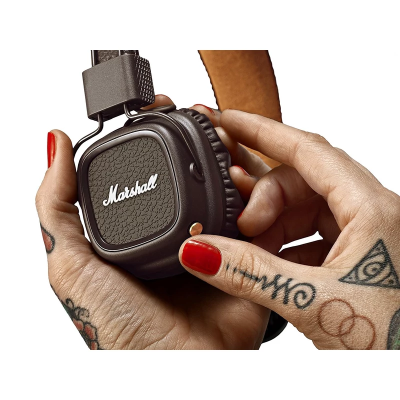 Marshall Major II Bluetooth fejhallgató - BARNA