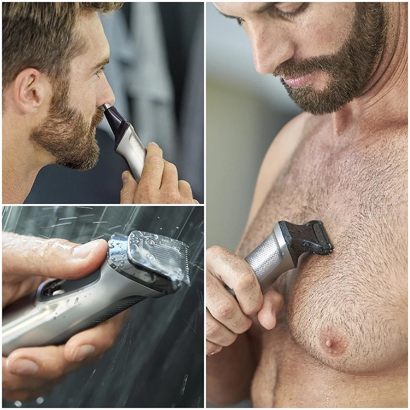 Philips MG7720/15 Multigroom series 7000 univerzális szõrtelenítõ 14 az 1-ben arcra, hajra és testre - Ezüst/Fekete