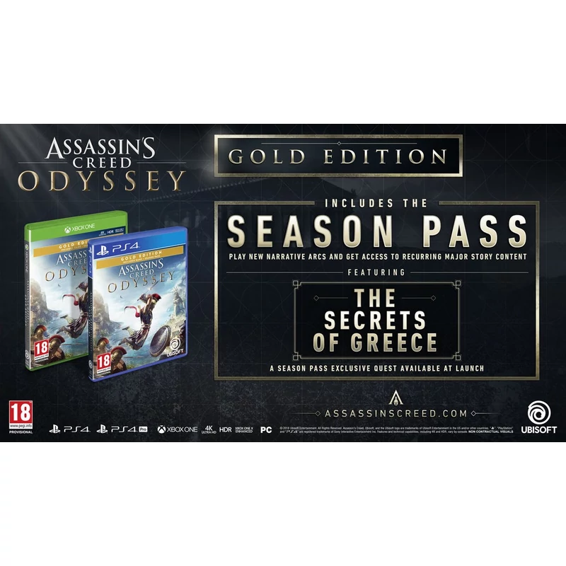 Assassin's Creed Odyssey Gold Edition (PS4)