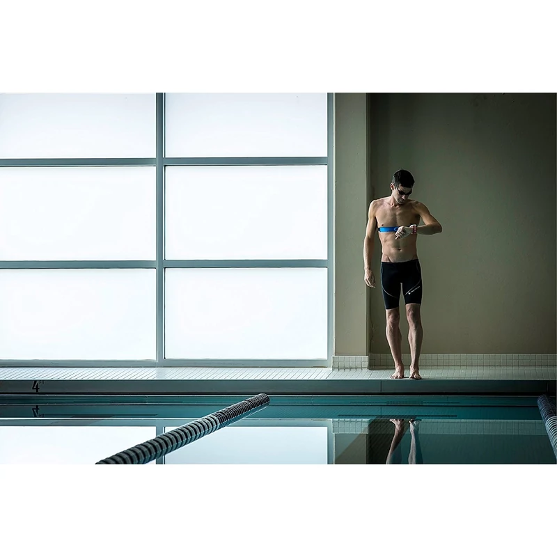 Garmin HRM-Swim mellkasi szívritmusmérő jeladó úszáshoz - Kék ( 010-12342-00)