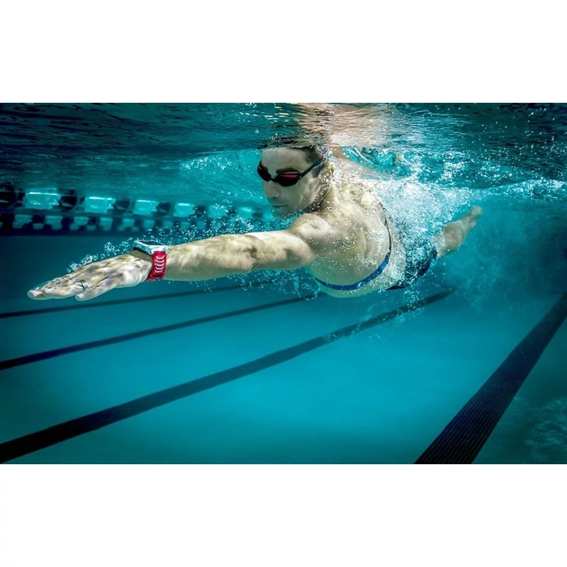 Garmin HRM-Swim mellkasi szívritmusmérő jeladó úszáshoz - Kék ( 010-12342-00)