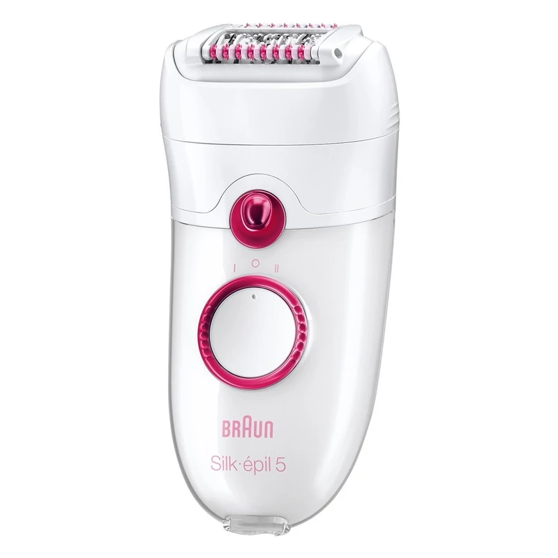 Braun Silk-épil 5 - 5185 Young Beauty láb epilátor - Fehér/Rózsaszín