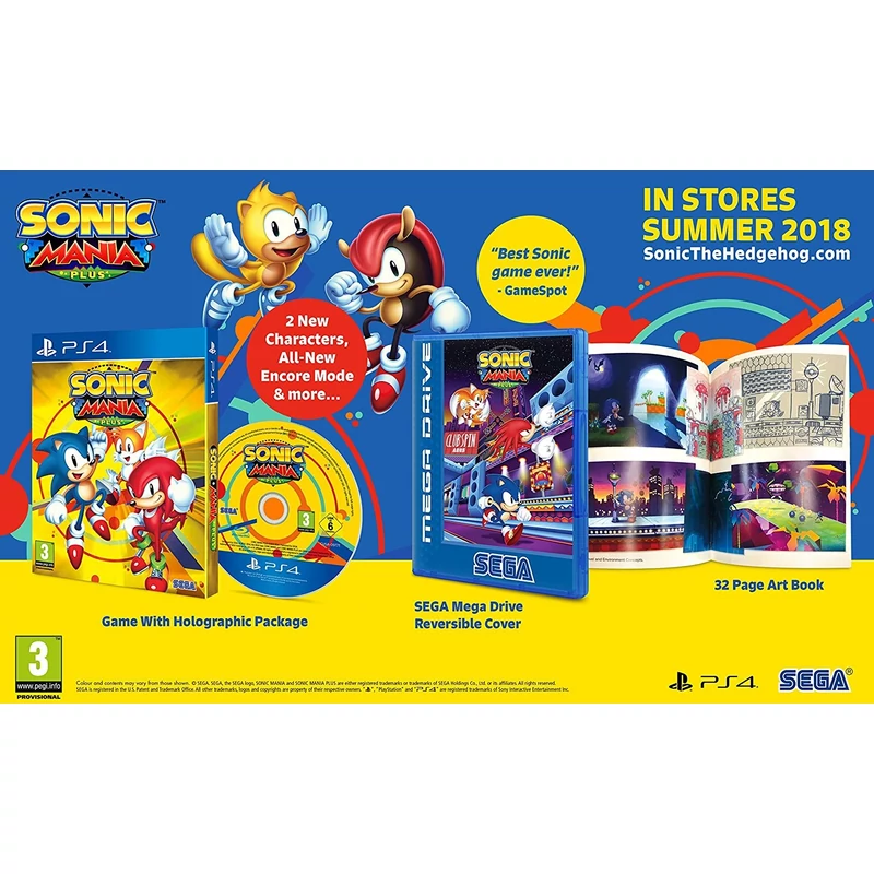 Sonic Mania Plus (PS4)