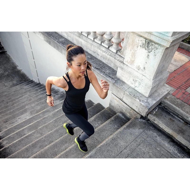Fitbit Alta HR aktivitásmérő, L-es méret - Fekete (FB408SBKL-EU)
