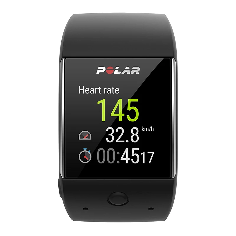 Polar M600 fitness óra, M/L méret - Fekete