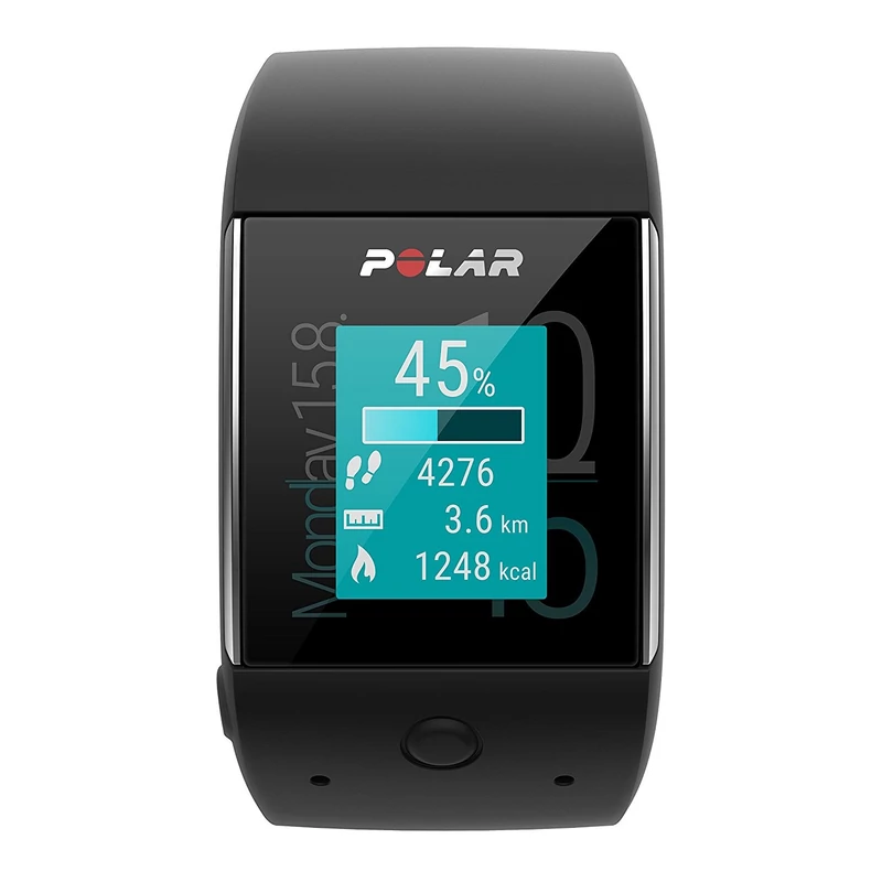 Polar M600 fitness óra, M/L méret - Fekete