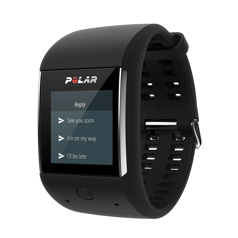 Polar M600 fitness óra, M/L méret - Fekete