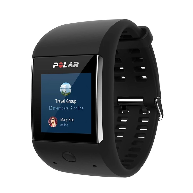Polar M600 fitness óra, M/L méret - Fekete