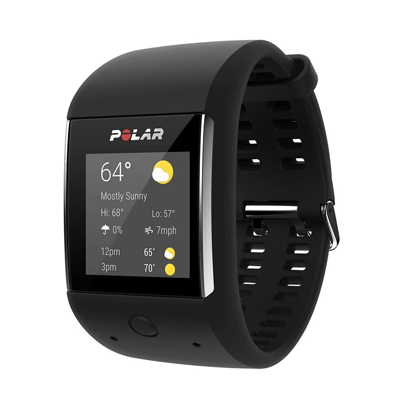 Polar M600 fitness óra, M/L méret - Fekete