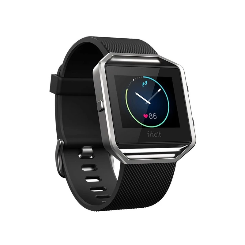 Fitbit Blaze okosóra, L-es méret - Fekete (FB502SBKL-EU)
