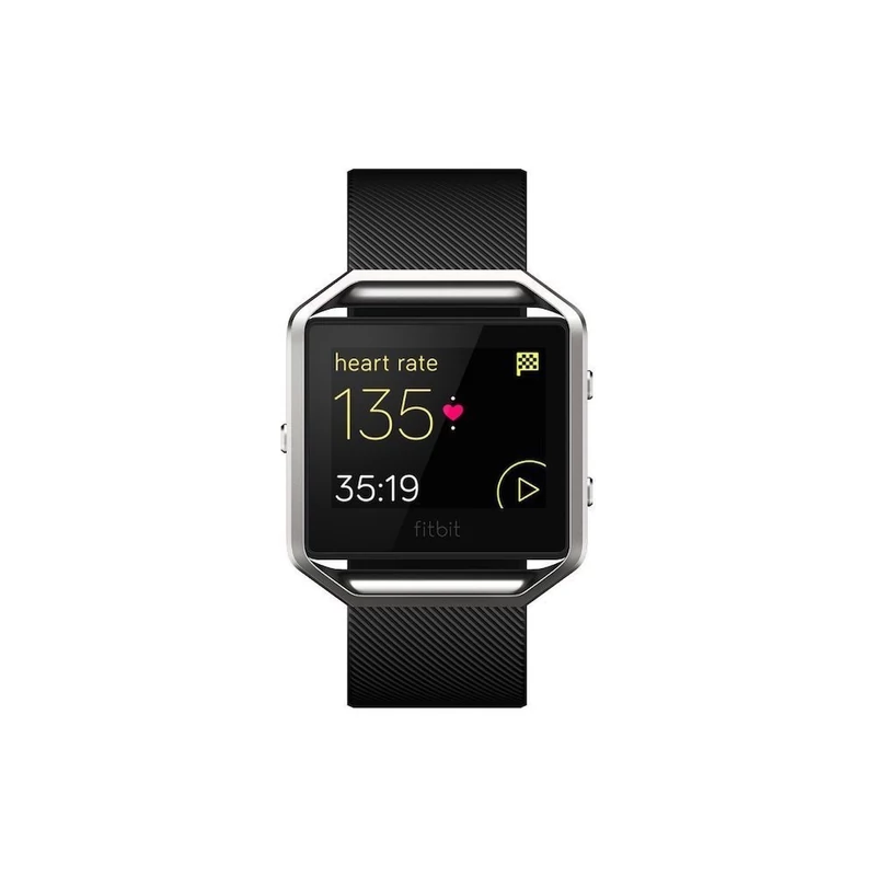 Fitbit Blaze okosóra, L-es méret - Fekete (FB502SBKL-EU)