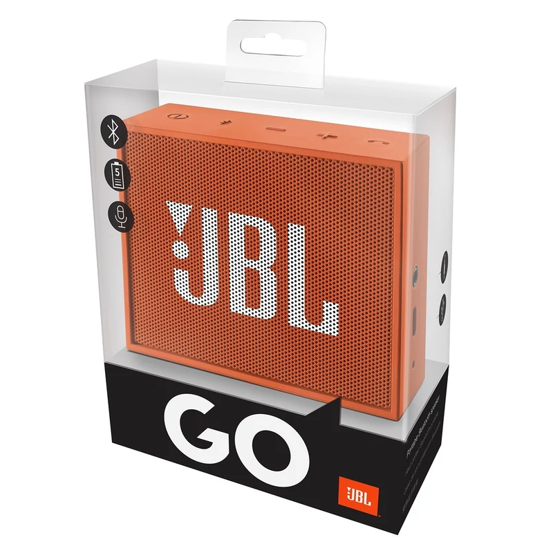 JBL GO hordozható bluetooth hangszóró - Narancs