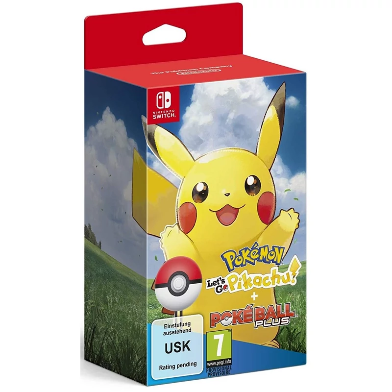 Pokémon Let's Go Pikachu + Poké Ball Plus (Switch)