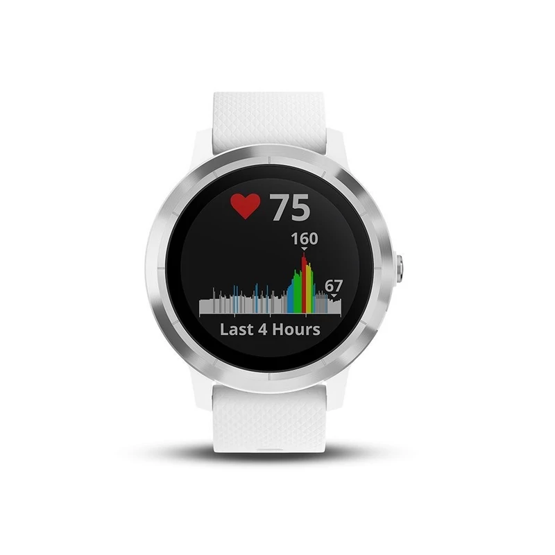 Garmin VívoActive 3 okosóra - Fehér/Ezüst (010-01769-20)