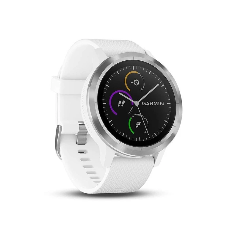 Garmin VívoActive 3 okosóra - Fehér/Ezüst (010-01769-20)