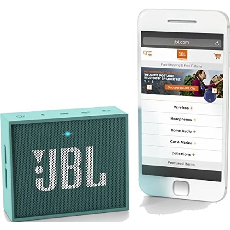 JBL GO hordozható bluetooth hangszóró - Türkiz