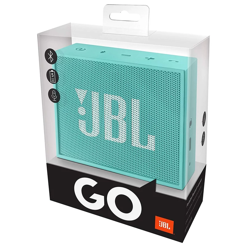 JBL GO hordozható bluetooth hangszóró - Türkiz