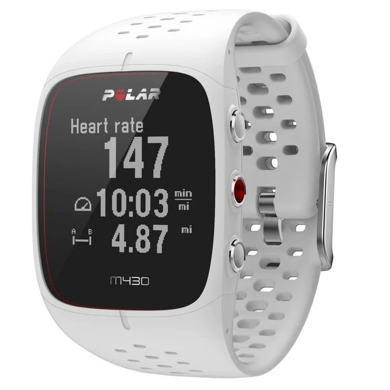 Polar M430 fitnesz karóra és aktivitásmérő, M/L méret - Fehér