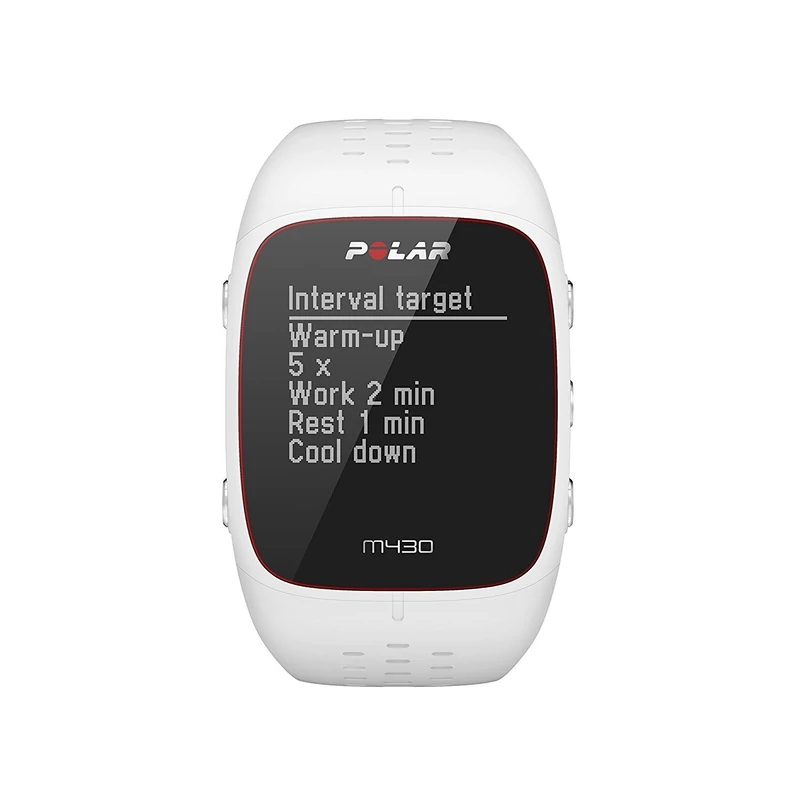 Polar M430 fitnesz karóra és aktivitásmérő, M/L méret - Fehér